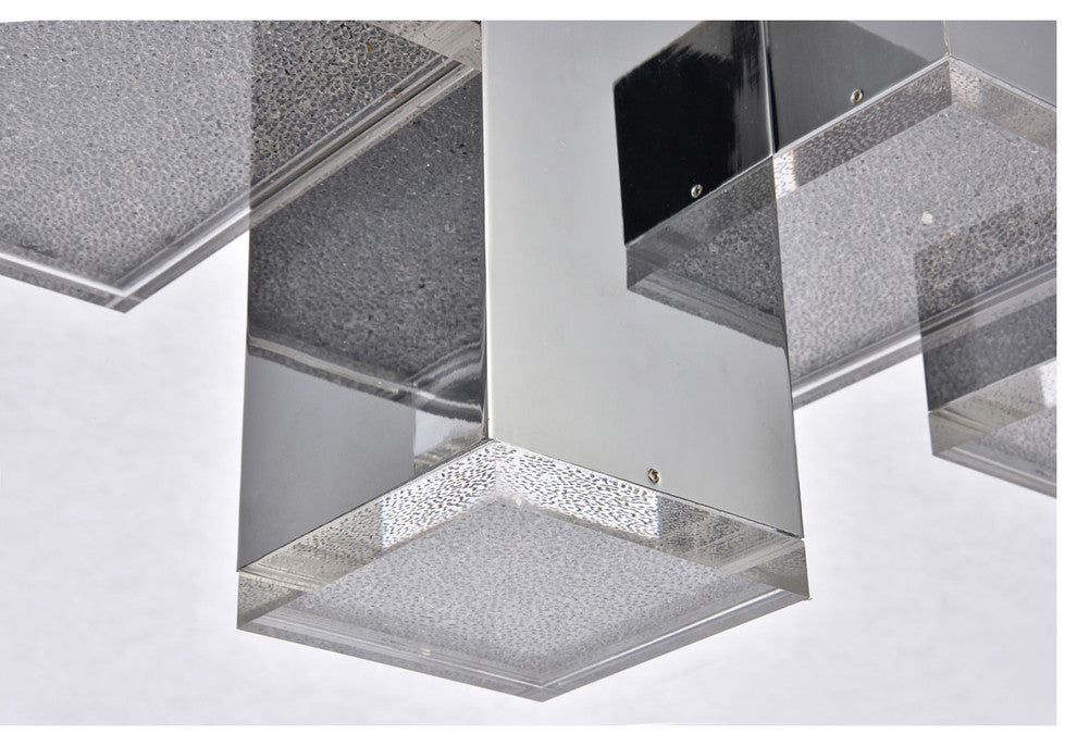 Elegant Lighting 5100D5C Sparkle 5-Light Pendant