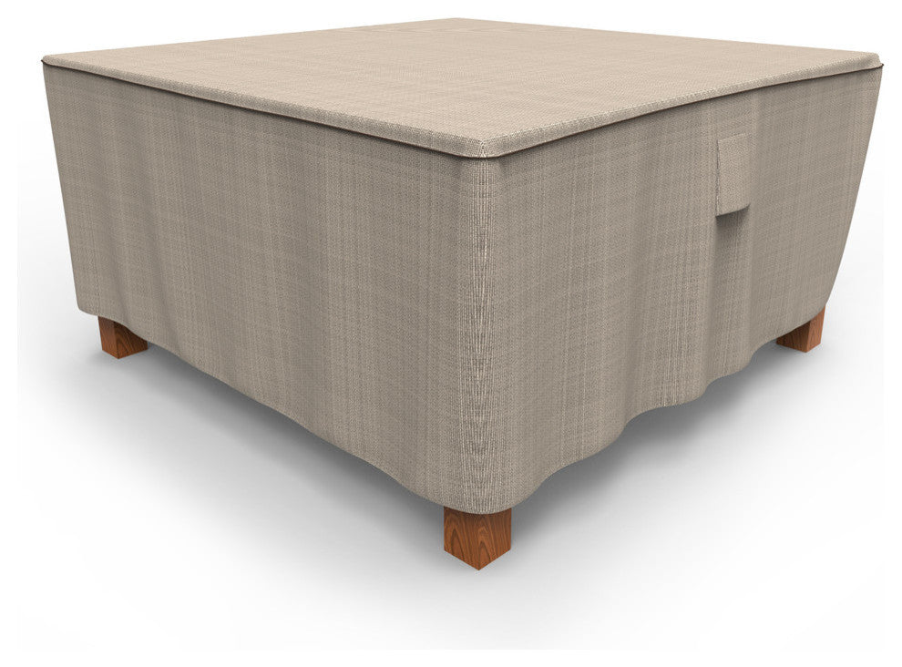 NeverWet Mojave Square Patio Table Covers, Large - 28"h X 58"l X 58"w
