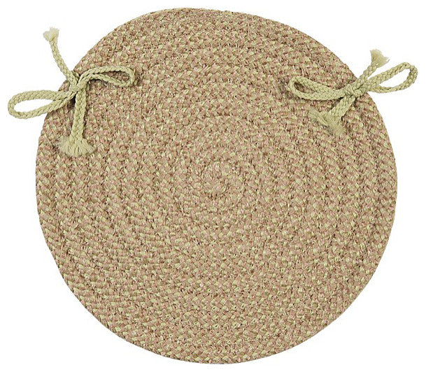 Colonial Mills Chair Pad Softex Check Celery Check Chair Pad