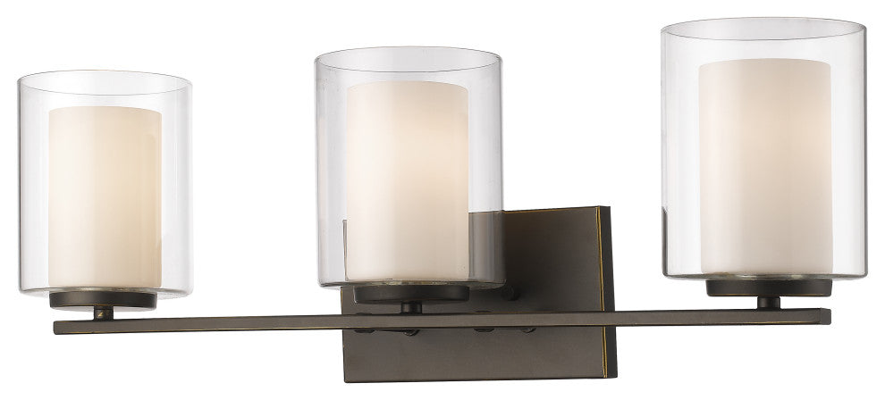 3 Light Vanity Light Olde Bronze