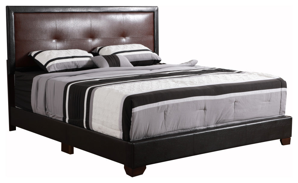 Bed, Brown, Full, King