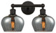 Innovations 616-2W-OB-G93 Fenton 2 Light 15.5" Vanity Light, Oil Rubbed Bronze