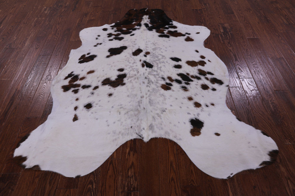 7' 0" X 6' 0" Natural Cowhide Rug C1870