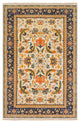 Surya Taj Mahal TJ-6600 5'6"x8'6" Rug, Burnt Orange/Teal/Navy/Sage/Wheat/Cream