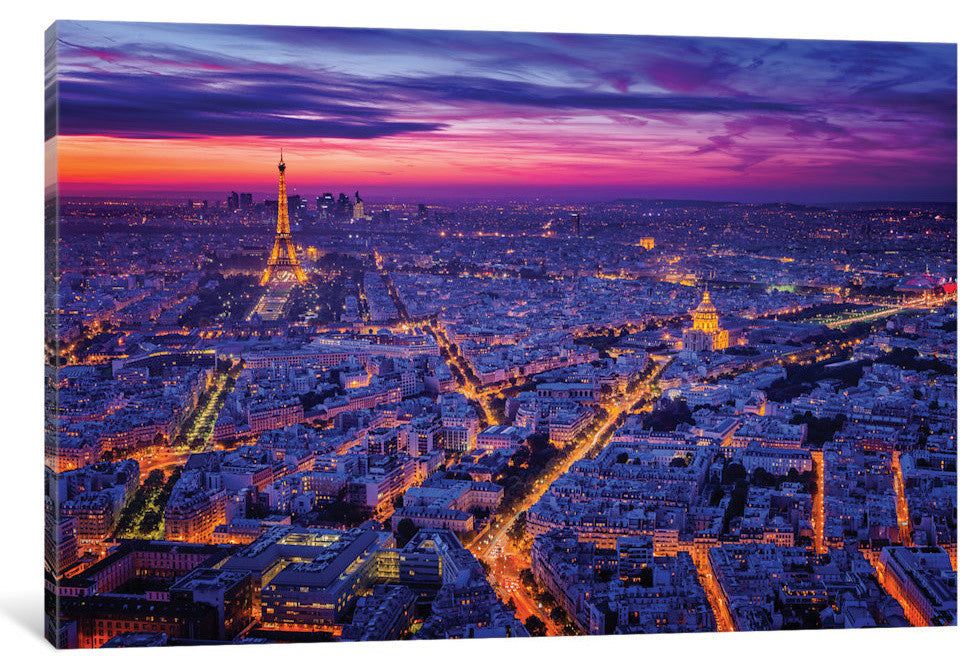 "Paris I" by Juan Pablo De, 40x26x1.5