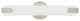 Livex Lighting Brushed Nickel LED Light ADA Bath Vanity