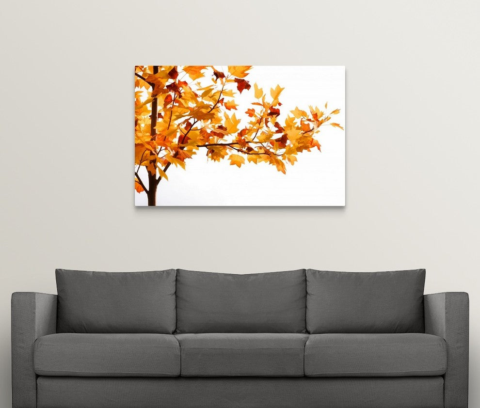 "Fall Time" Wrapped Canvas Art Print, 48"x32"x1.5"