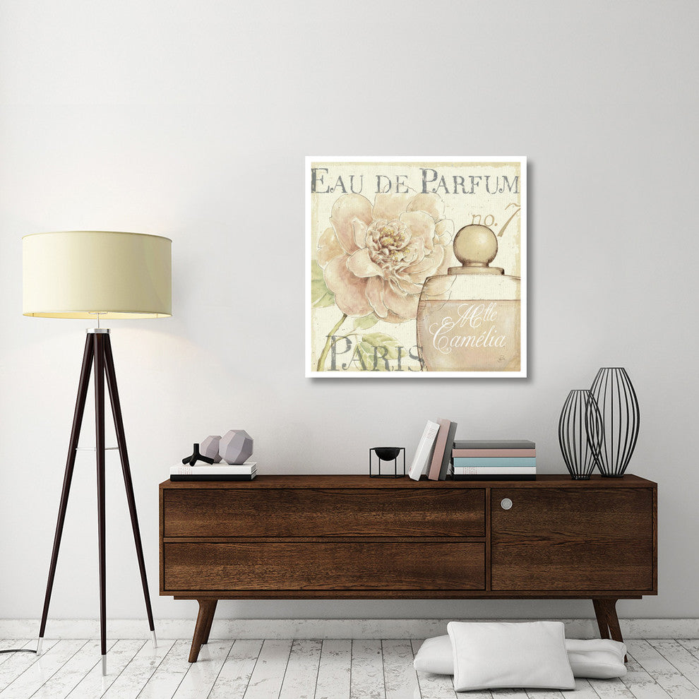 "Fleurs and Parfum II" Digital Paper Print by Daphne Brissonnet, 38"x38"