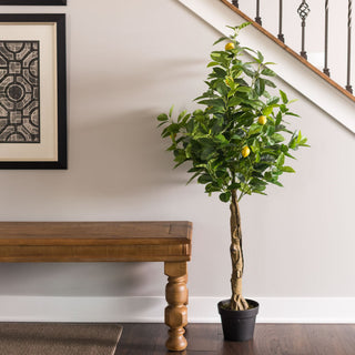Lifestyle image showing the tree in a real home setting.
