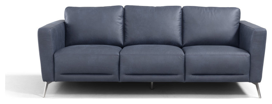 ACME Astonic Sofa, Blue Leather