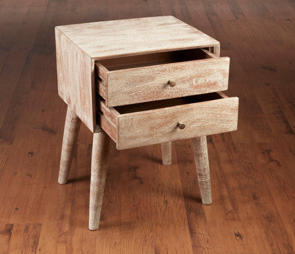 Lifestyle shot featuring the drawers opened to reveal interior space.