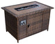 Costa Mesa Fire Pit, Brown