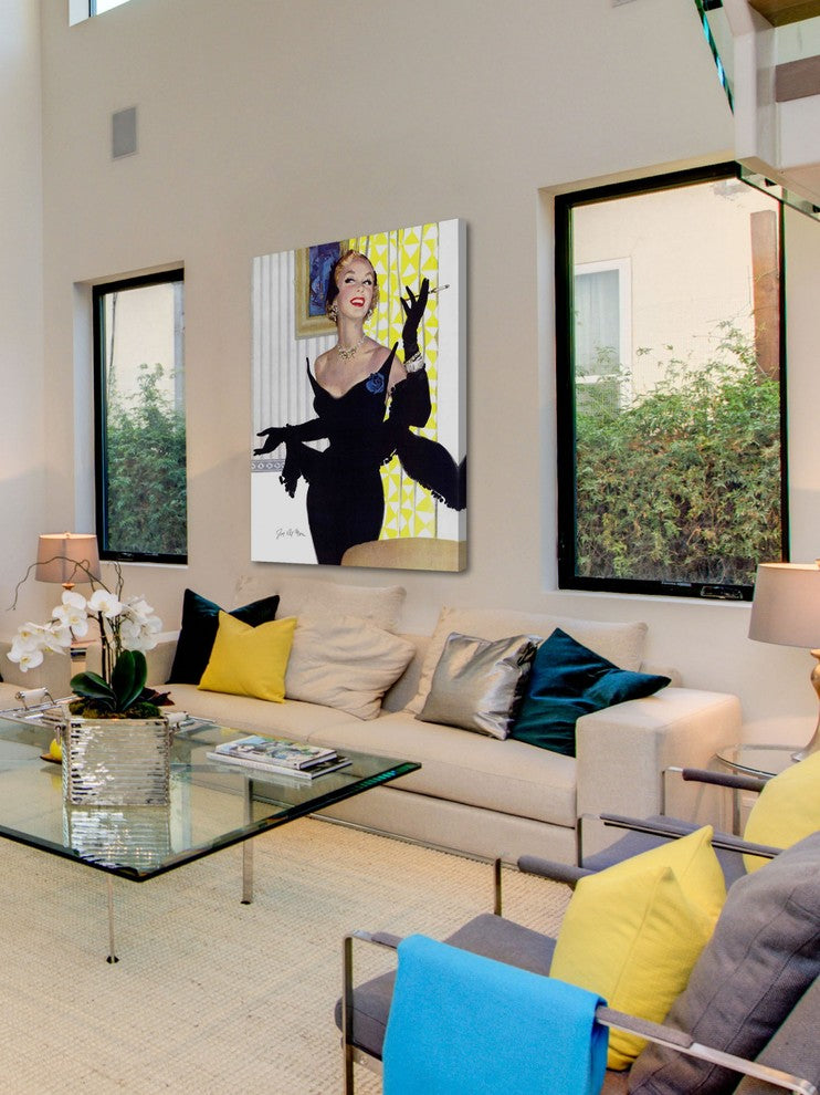 "Clever Women Are Dangerous Too" Print on Canvas by Joe de Mers