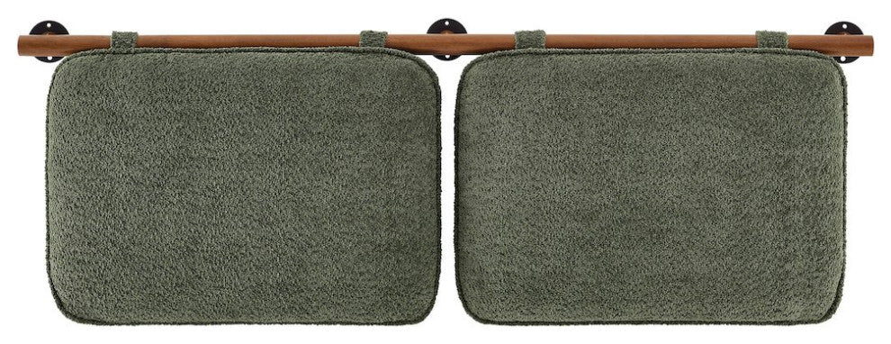 Anela Wall-Mounted Chenille Upholstered King Size Headboard