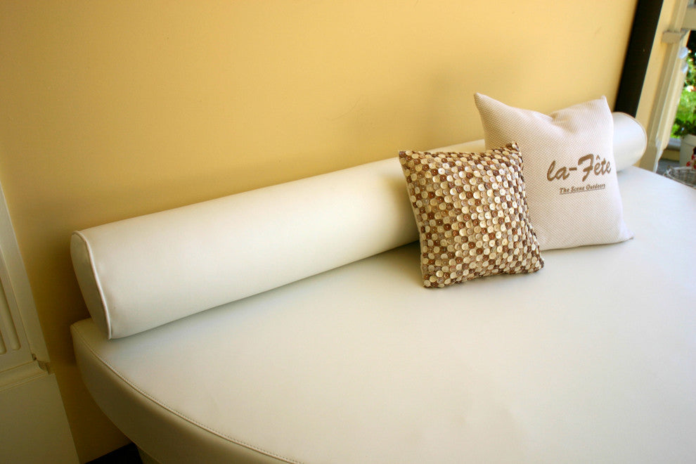 Roll Back Bolster, Silver Pixel
