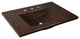 30" Cozumel Vanity Top in Antique