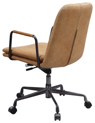 ACME Eclarn Office Chair in Rum Top Grain Leather
