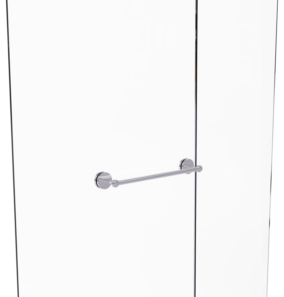 Prestige Skyline 18" Shower Door Towel Bar, Polished Chrome