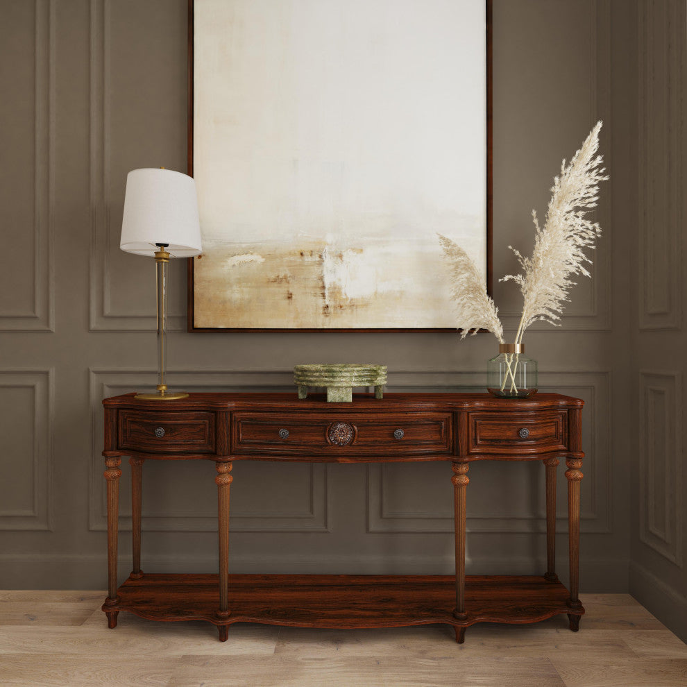 Butler Peyton Vintage Oak Console Table