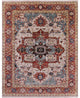 7' 11" X 10' 0" Handmade Persian Fine Serapi Wool Rug - Q16040
