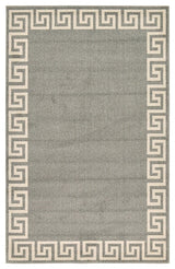Unique Loom Gray Athens Modern 5' 0 x 8' 0 Area Rug