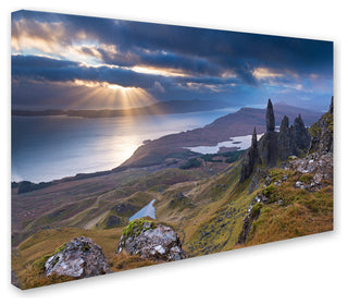 Adam Burton 'Back to Middle Earth' Canvas Art, 47"x30"
