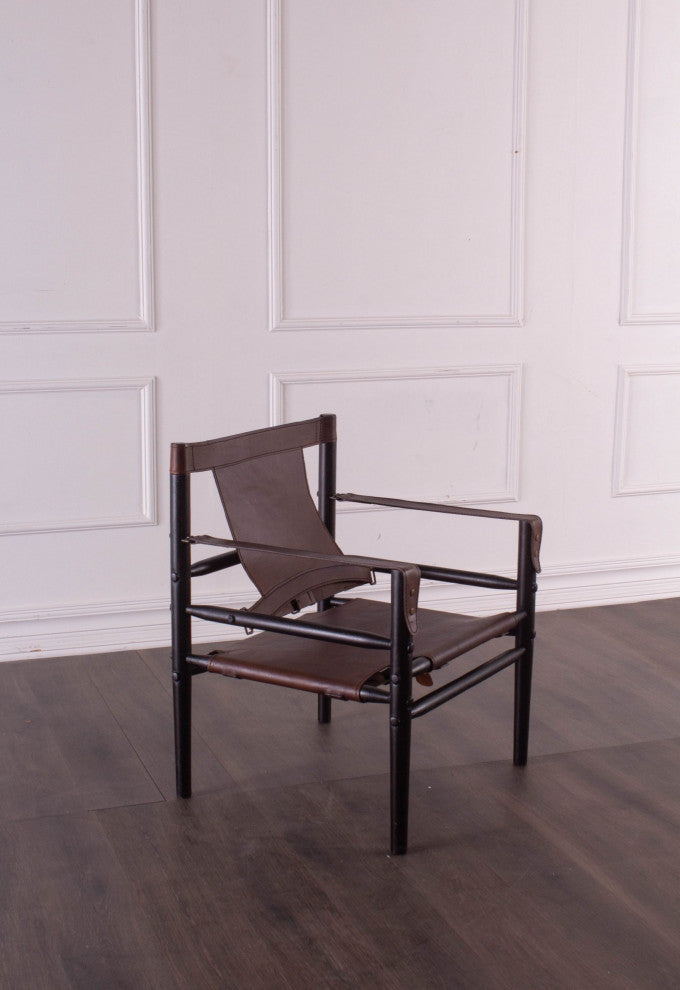 Occasional Chair Karly, African/Tobacco