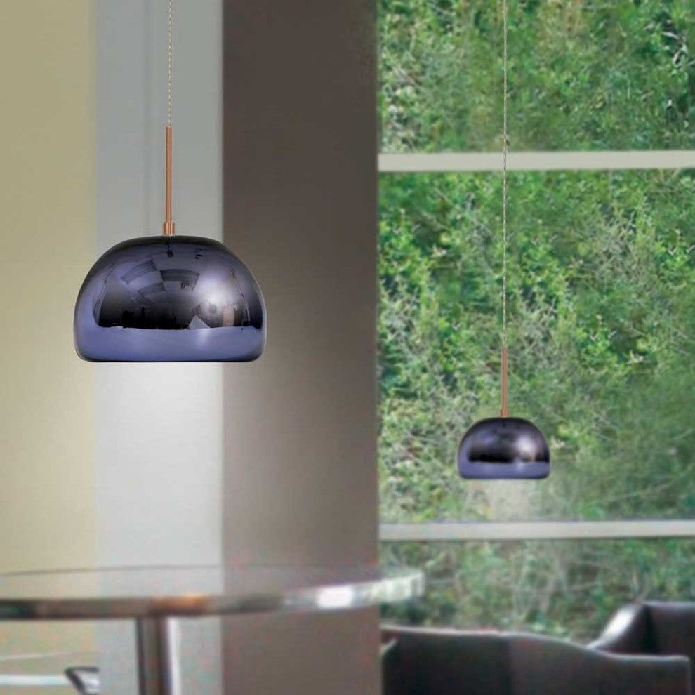 Light Low Voltage Pendant And Canopy Kit, Chocolate Bronze, Purple Bronze