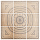 Deny Designs Dash and Ash Finch Wood Wall Mural, 4'x4'