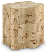 Zaire End Table, Beige
