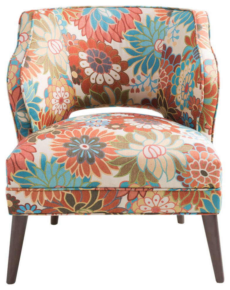 Madison Park Open Back Accent Chair, Floral