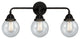 Beacon Bath Vanity Light, Matte Black, Seedy, Seedy