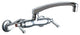 Chicago Faucets 445-L8E35ABCP Hot and Cold Sink Faucet