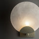 Callisto 1-Light Sconce Modern Brass Alabaster