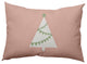 Garland Tree Decorative Throw Pillow, Peach, 14"x20"