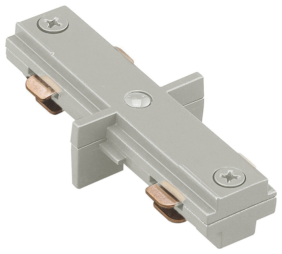 WAC Lighting J Track I Connector in Brushed Nickel