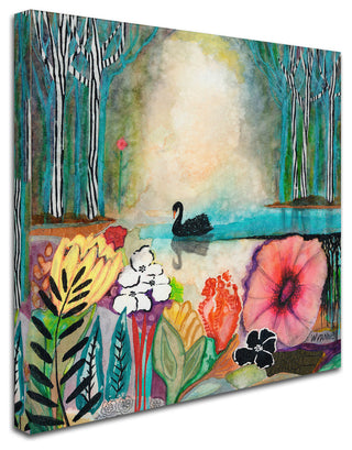 Wyanne 'Wonderment' Canvas Art, 14"x14"
