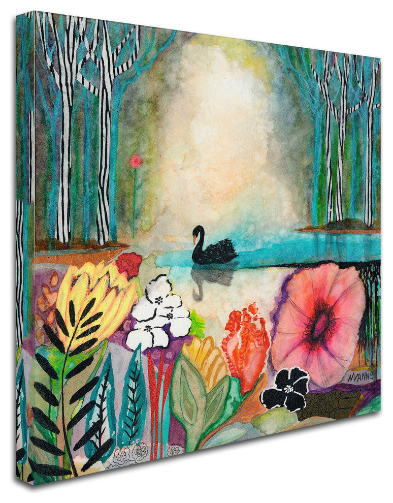 Wyanne 'Wonderment' Canvas Art, 14"x14"