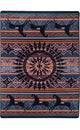 Ghostrider Rug, Plum, 2''8"x3"11"
