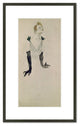 Yvette Guilbert (1865-1944), 1894 (charcoal and oil)