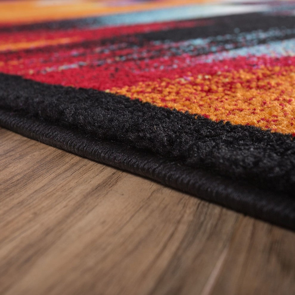 Well Woven Viva Rug, Multi, 7'10"x9'10"