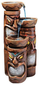 Three Tiki Fountain