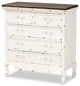 Talitha Traditional Storage Cabinet, Antique White