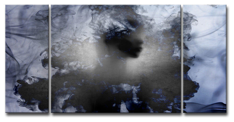 Ready2HangArt ''Glitzy Mist XII'' by Tristan Scott, 30"x60", 3 Piece Set