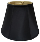 Royal Designs Empire Lamp Shade, Black, 8"