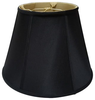 Royal Designs Empire Lamp Shade, Black, 8"