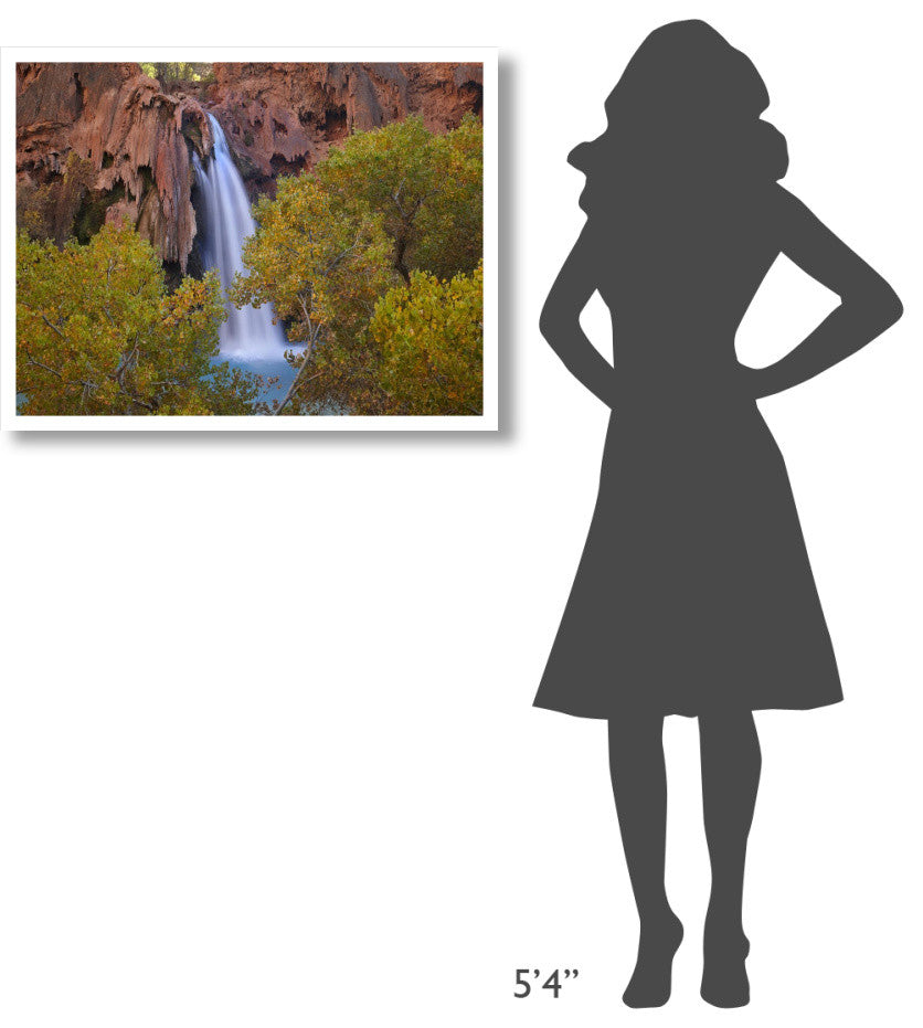 "Havasu Falls, Grand Canyon, Arizona" Paper Print by Tim Fitzharris, 34"x26"