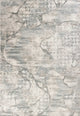 HomeRoots 8'x11' Ivory Mist Machine Woven Abstract Indoor Area Rug