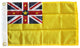 Niue, 12"x18" Nylon Flag
