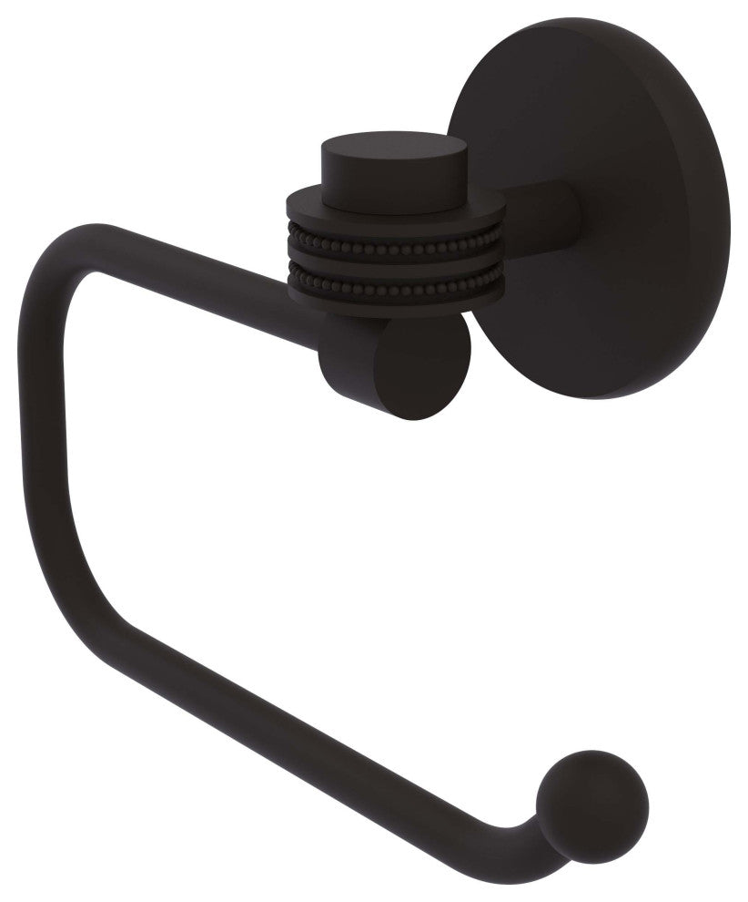 Satellite Orbit One Euro Dotted Accent Toilet Tissue Holder, Oil Rubbed Bronze